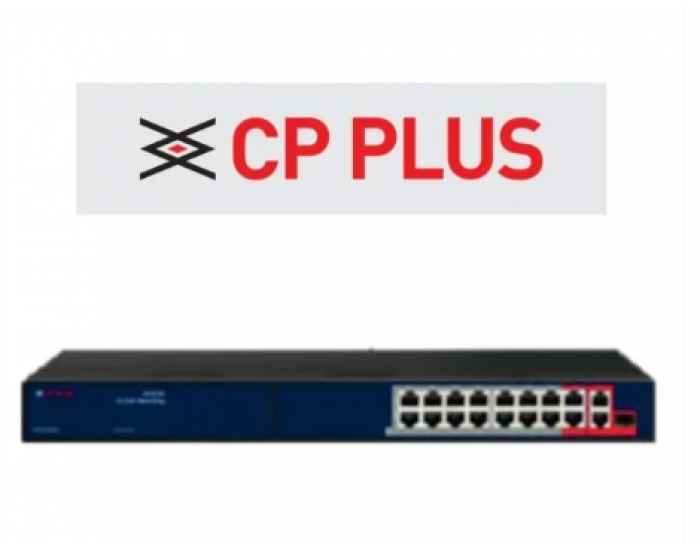 CP PLUS CP PLUS 16-Port PoE Switch