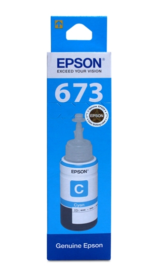 Epson Cyan 70 ml Ink Bottle T6732 - 673