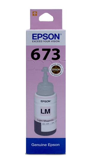 Epson Light Magenta 70 ml Ink Bottle T6736 - 673