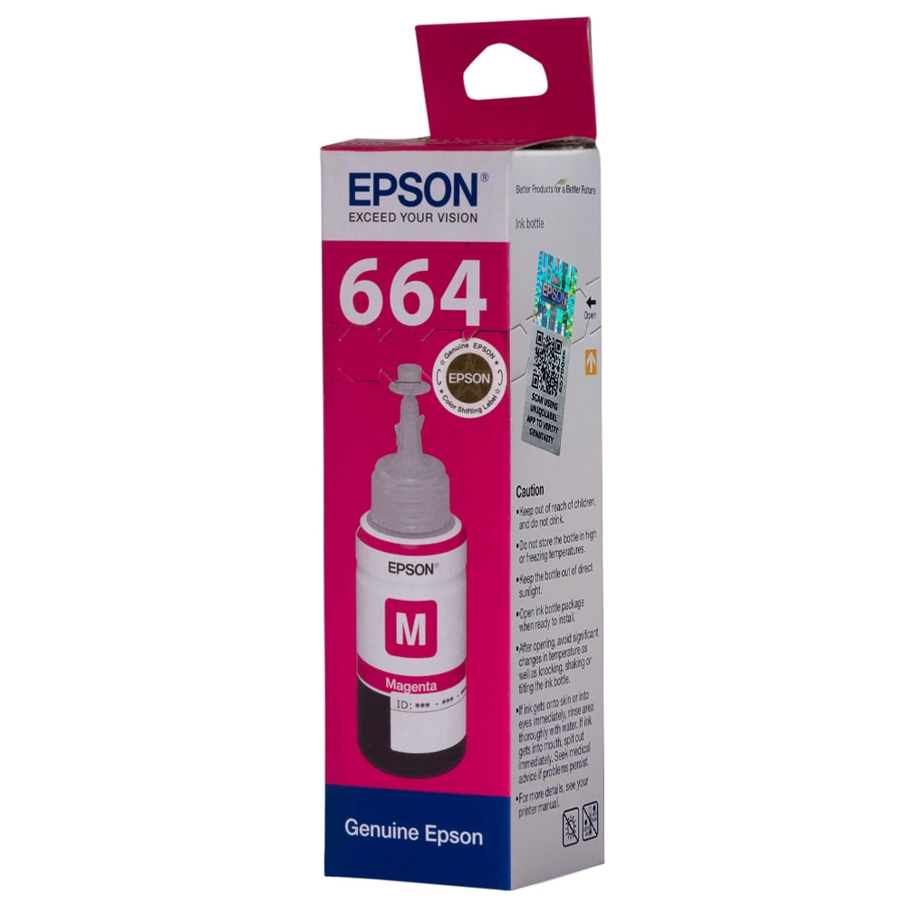 Epson Magenta 70 ml Ink Bottle T6643 - 664