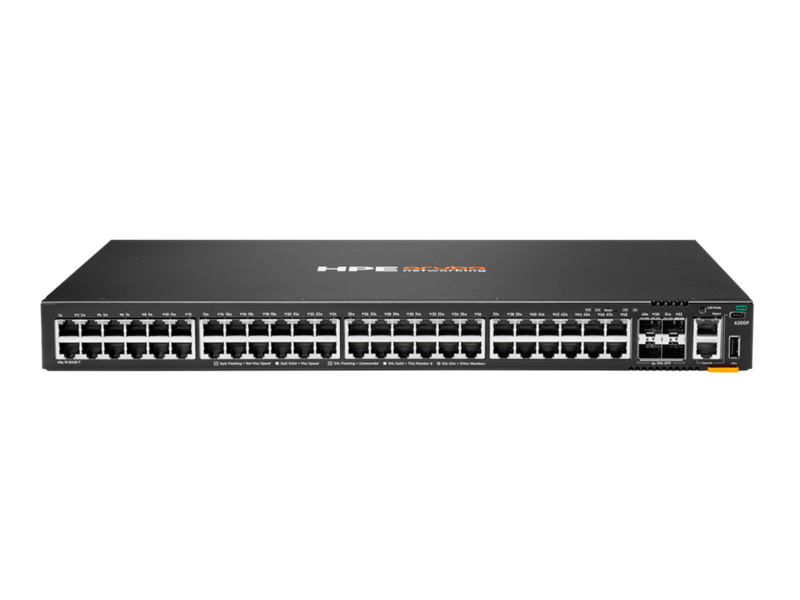 HPE Aruba CX 6200F 48G 4SFP+ Switch