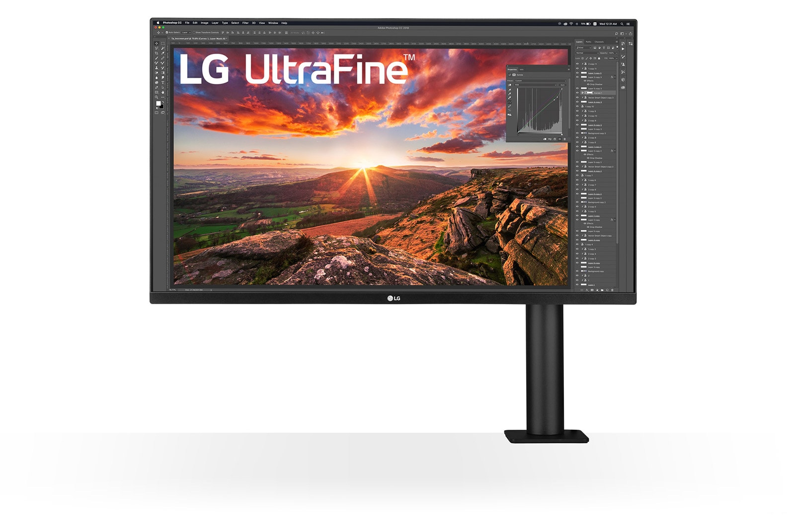 LG LG 32-inch Ergo 4K Monitor