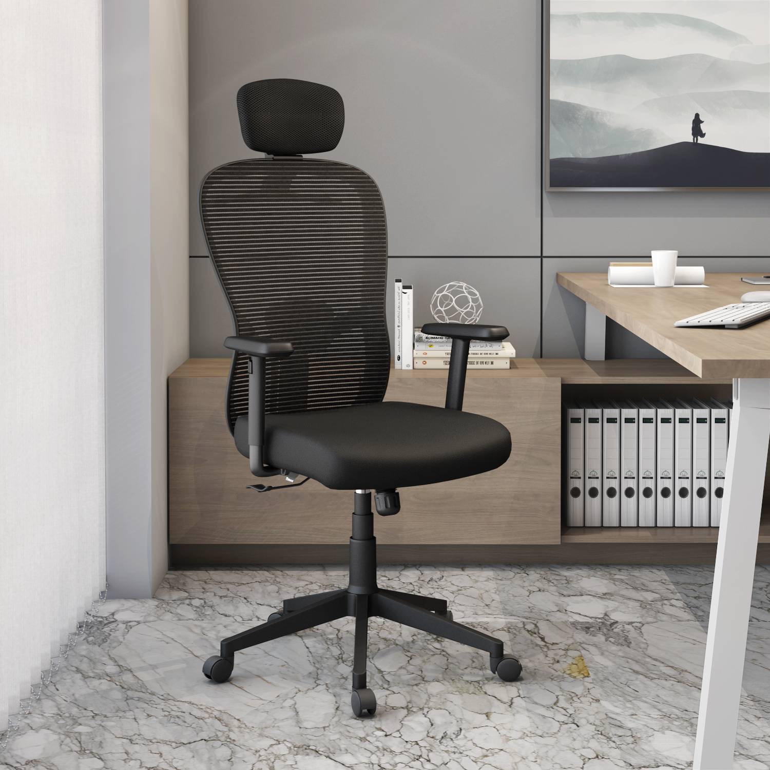 Nilkamal Nilkamal Ergonomic Mesh Office Chair